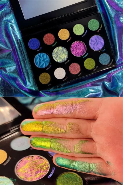 Metallic Makeup Palette Inspiration